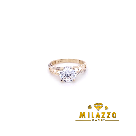 14K Single Woman Wedding Ring